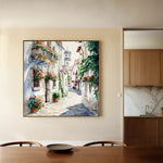 Landscape 431 Canvas Art 60 x 60 cm / Black