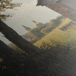 Landscape 432 Canvas Art 60 x 60 cm / Black