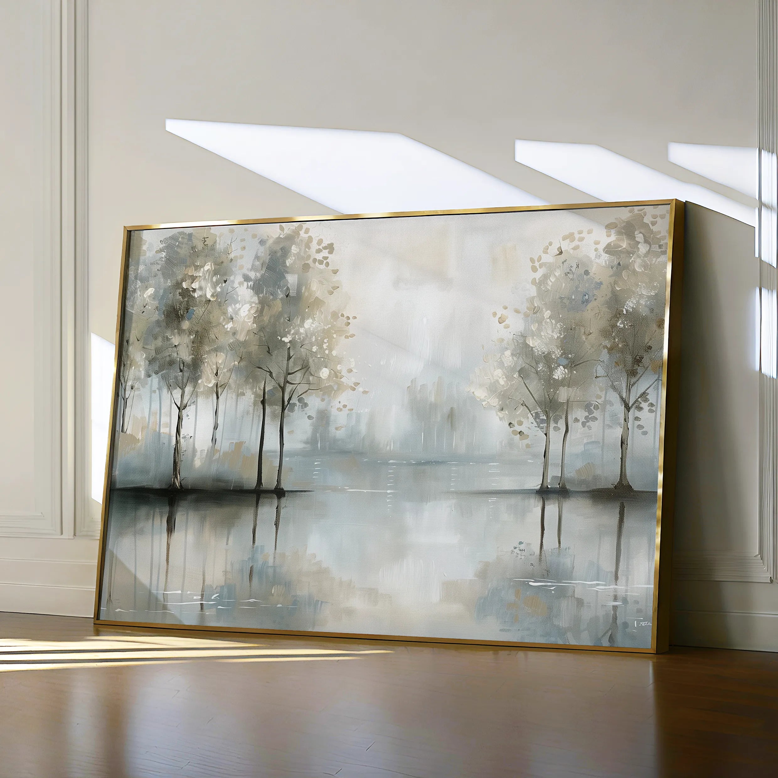 Floral 433 Canvas Art 60 x 40 cm / Black