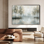 Floral 433 Canvas Art 60 x 40 cm / Black
