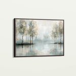 Floral 433 Canvas Art 60 x 40 cm / Black