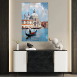 Landscape 433 Canvas Art 60 x 40 cm / Black