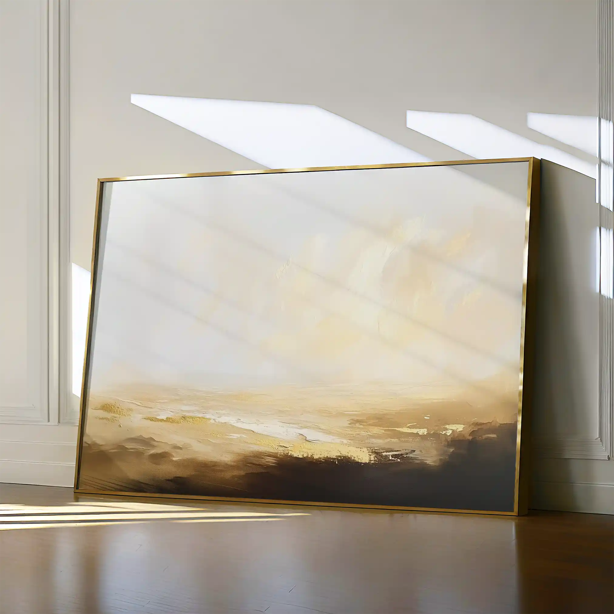 Abstract 434 Canvas Art 60 x 40 cm / Black