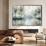 Floral 434 Canvas Art 60 x 40 cm / Black