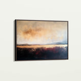 Abstract 435 Canvas Art 60 x 40 cm / Black