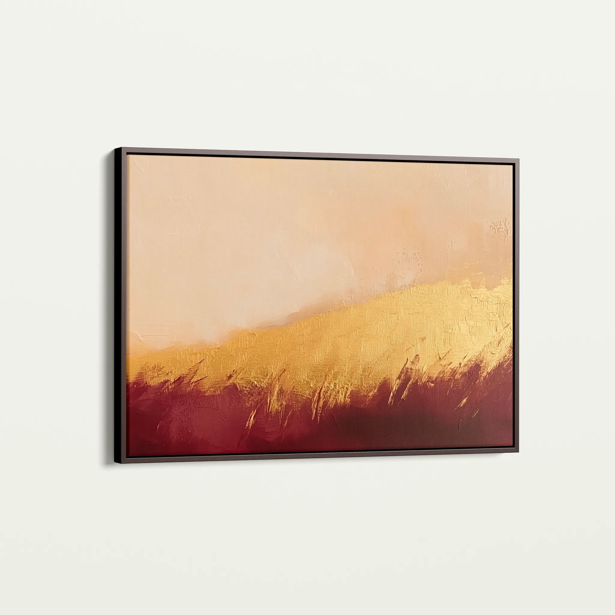 Abstract 436 Canvas Art 60 x 40 cm / Black