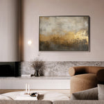 Abstract 437 Canvas Art 60 x 40 cm / Black