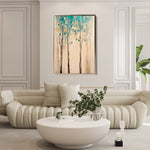 Landscape 437 Canvas Art 60 x 40 cm / Black
