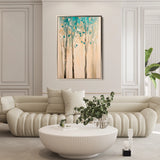 Landscape 437 Canvas Art 60 x 40 cm / Black