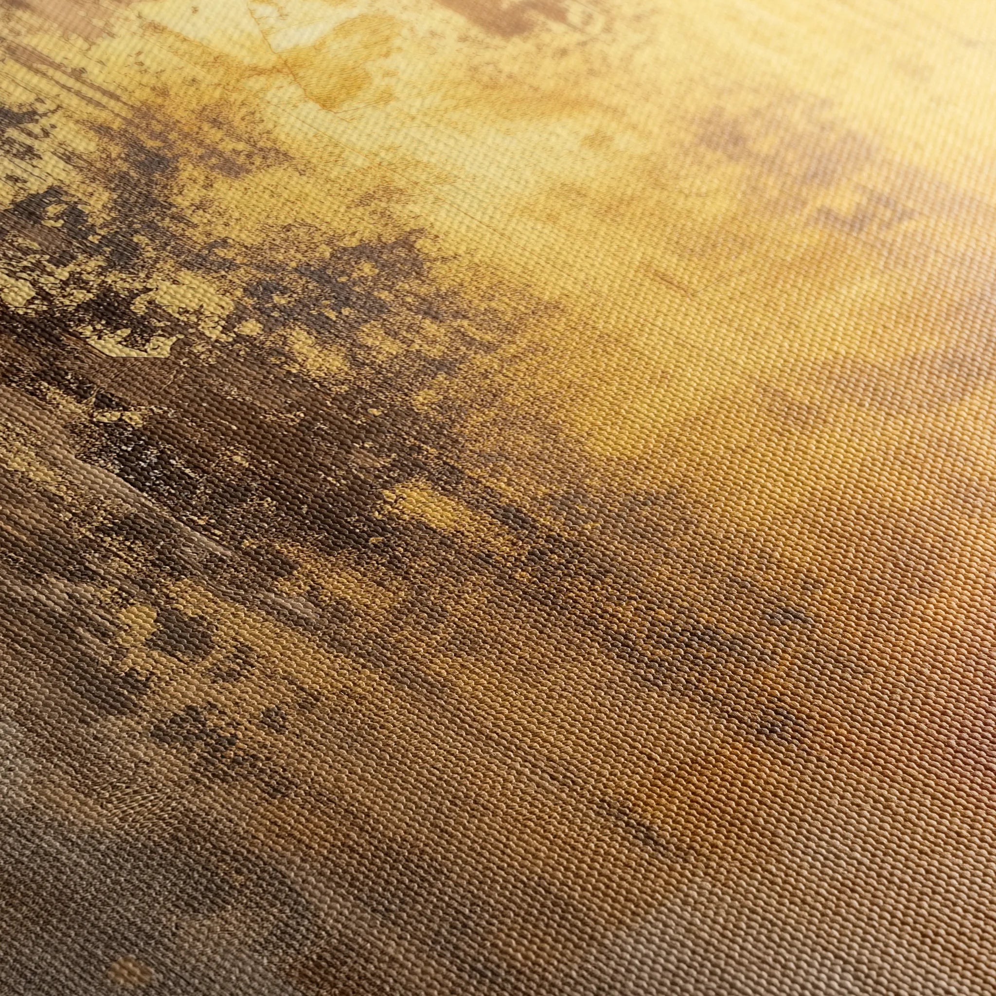 Abstract 438 Canvas Art 60 x 40 cm / Black