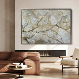 Floral 438 Canvas Art 60 x 40 cm / Black