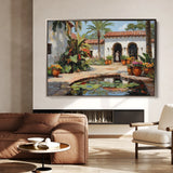 Landscape 438 Canvas Art 60 x 40 cm / Black