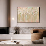 Floral 439 Canvas Art 60 x 40 cm / Black