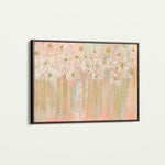 Floral 439 Canvas Art 60 x 40 cm / Black