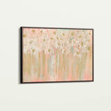 Floral 439 Canvas Art 60 x 40 cm / Black