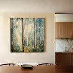 Landscape 441 Canvas Art 60 x 60 cm / Black