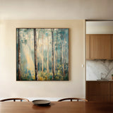 Landscape 441 Canvas Art 60 x 60 cm / Black