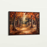 Landscape 442 Canvas Art 60 x 40 cm / Black
