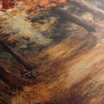 Landscape 442 Canvas Art 60 x 40 cm / Black