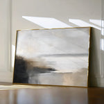 Abstract 444 Canvas Art 60 x 40 cm / Black