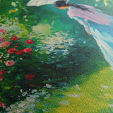 Landscape 444 Canvas Art 60 x 40 cm / Black