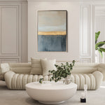 Abstract 445 Canvas Art 60 x 40 cm / Black