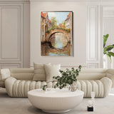 Landscape 445 Canvas Art 60 x 40 cm / Black