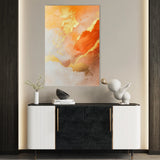 Abstract 446 Canvas Art 60 x 40 cm / Black