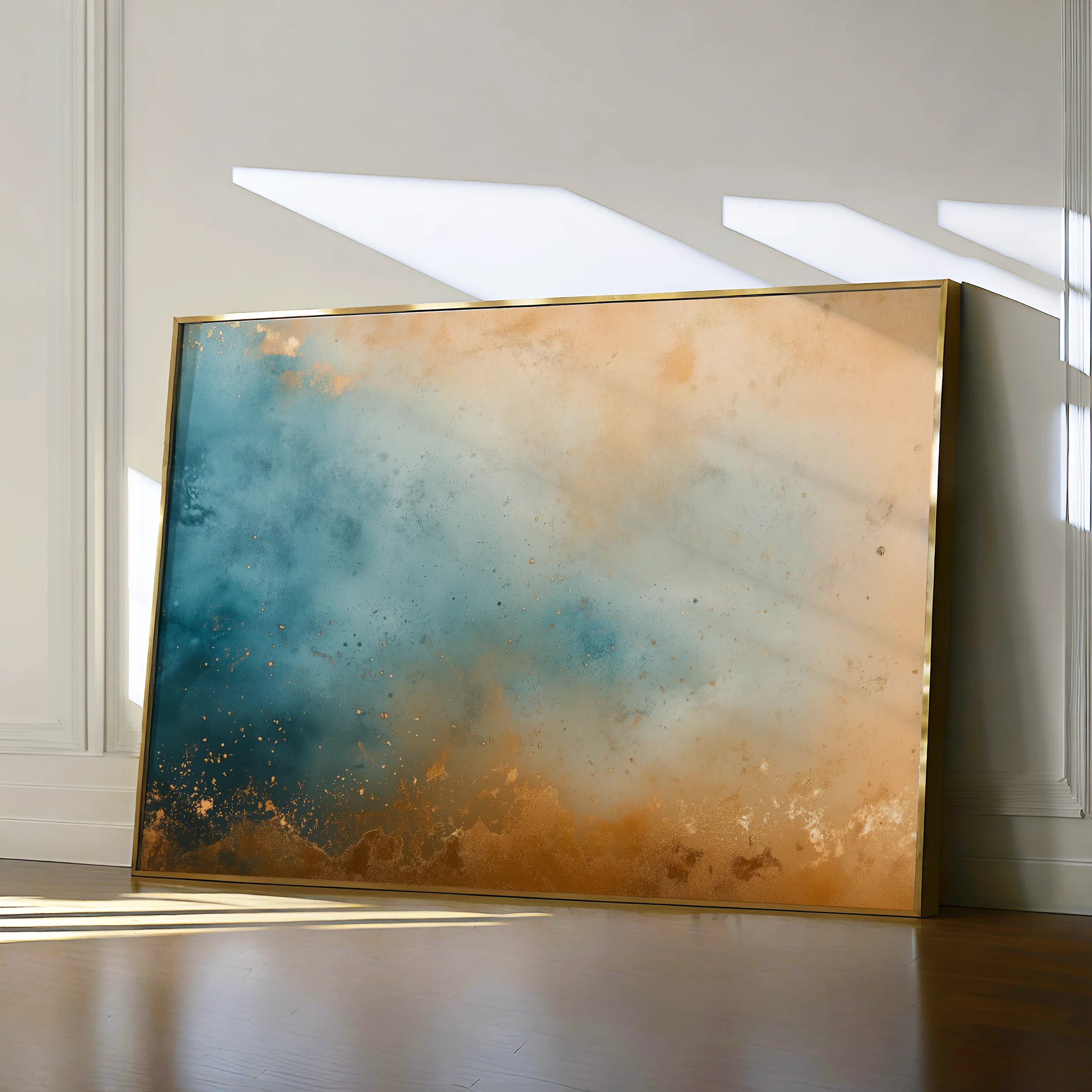 Abstract 447 Canvas Art 60 x 40 cm / Black