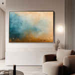 Abstract 447 Canvas Art 60 x 40 cm / Black