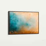Abstract 447 Canvas Art 60 x 40 cm / Black