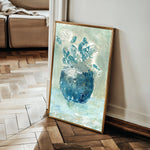 Floral 447 Canvas Art 60 x 40 cm / Black