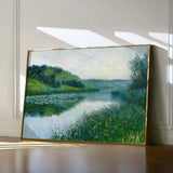 Landscape 447 Canvas Art 60 x 40 cm / Black