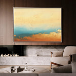 Abstract 448 Canvas Art 60 x 40 cm / Black