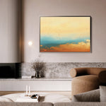 Abstract 448 Canvas Art 60 x 40 cm / Black