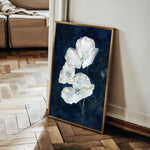 Floral 450 Canvas Art 60 x 40 cm / Black