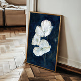 Floral 450 Canvas Art 60 x 40 cm / Black