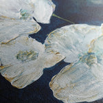 Floral 450 Canvas Art 60 x 40 cm / Black