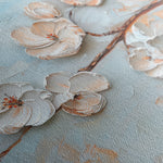 Floral 451 Canvas Art 60 x 40 cm / Black