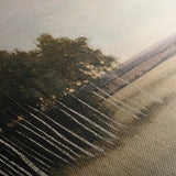 Landscape 451 Canvas Art 60 x 40 cm / Black