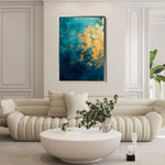 Abstract 453 Canvas Art 60 x 40 cm / Black