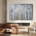 Floral 453 Canvas Art 60 x 40 cm / Black