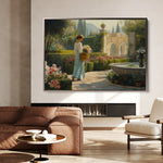 Landscape 453 Canvas Art 60 x 40 cm / Black
