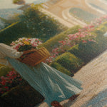 Landscape 453 Canvas Art 60 x 40 cm / Black