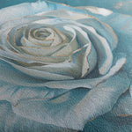 Floral 454 Canvas Art 60 x 40 cm / Black