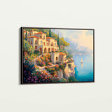 Landscape 454 Canvas Art 60 x 40 cm / Black