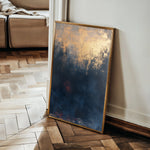 Abstract 455 Canvas Art 60 x 40 cm / Black