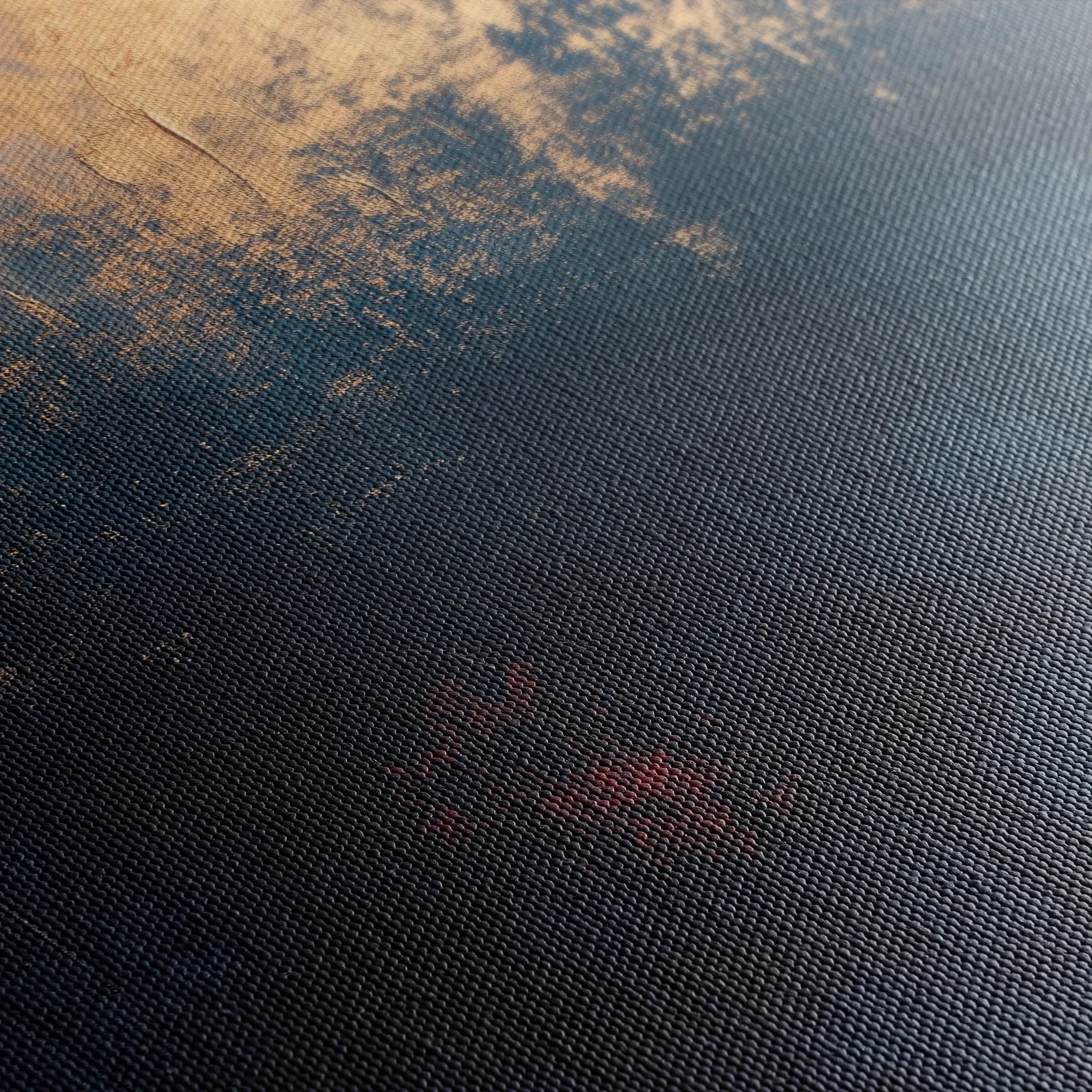 Abstract 455 Canvas Art 60 x 40 cm / Black