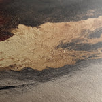 Abstract 456 Canvas Art 60 x 40 cm / Black
