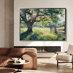 Landscape 456 Canvas Art 60 x 40 cm / Black